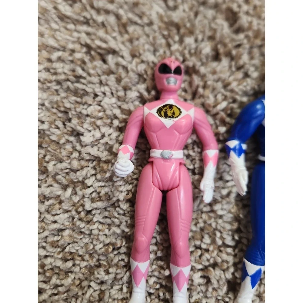 Lot Of 3 1995 Saban Power Ranger Figurines 4-inches